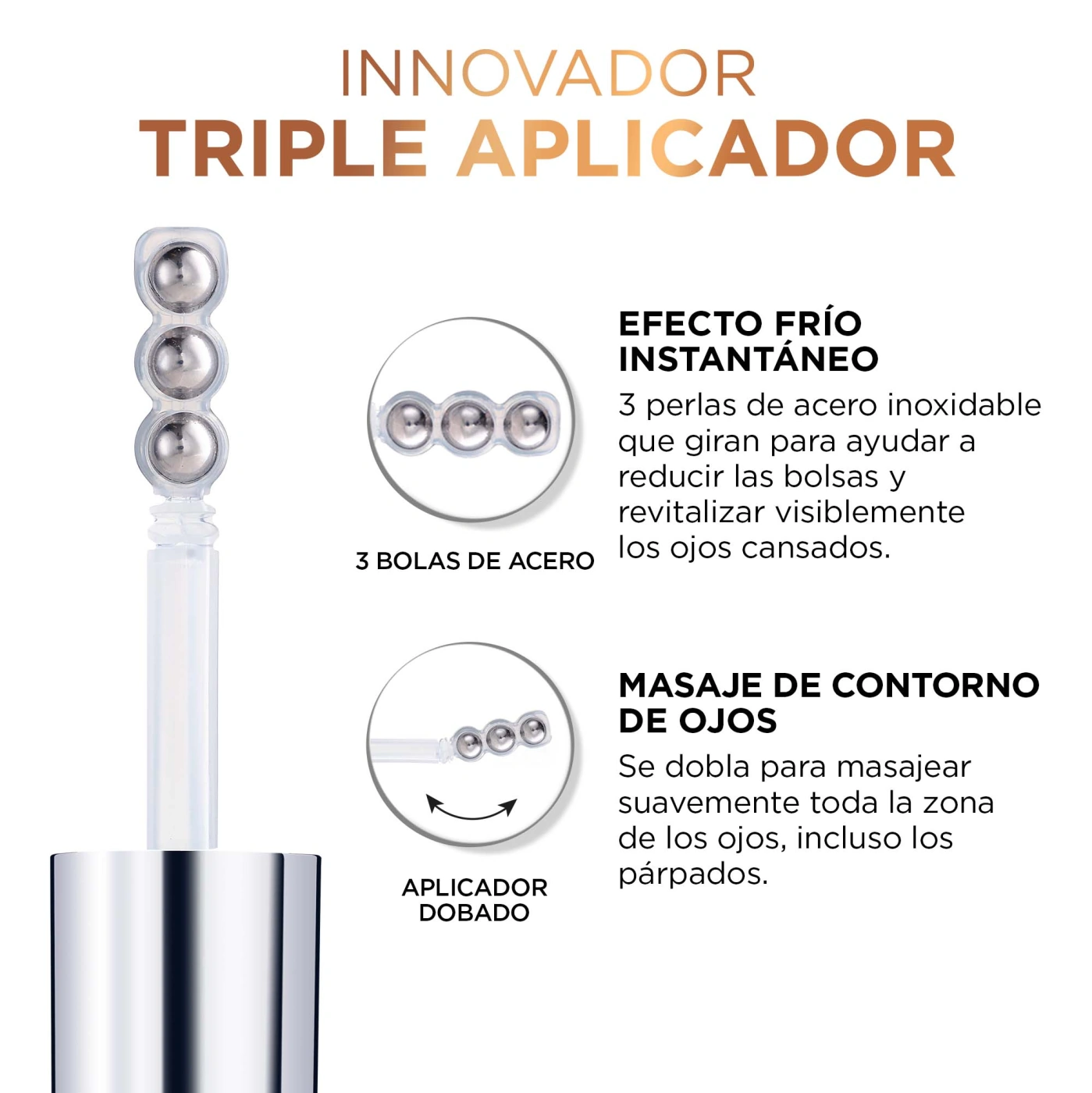 PACK L'ORÉAL SÉRUM ROSTRO + SÉRUM OJOS GLYCOLIC BRIGHT - 6