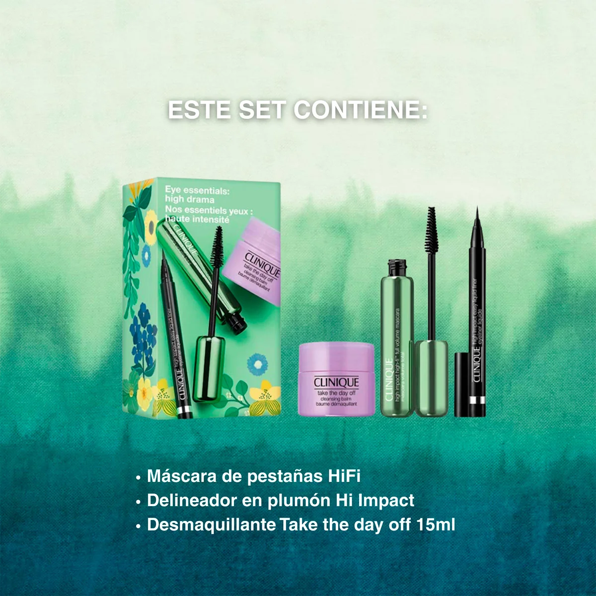 SET DRAMA EYES ESSENTIALS CLINIQUE - 2