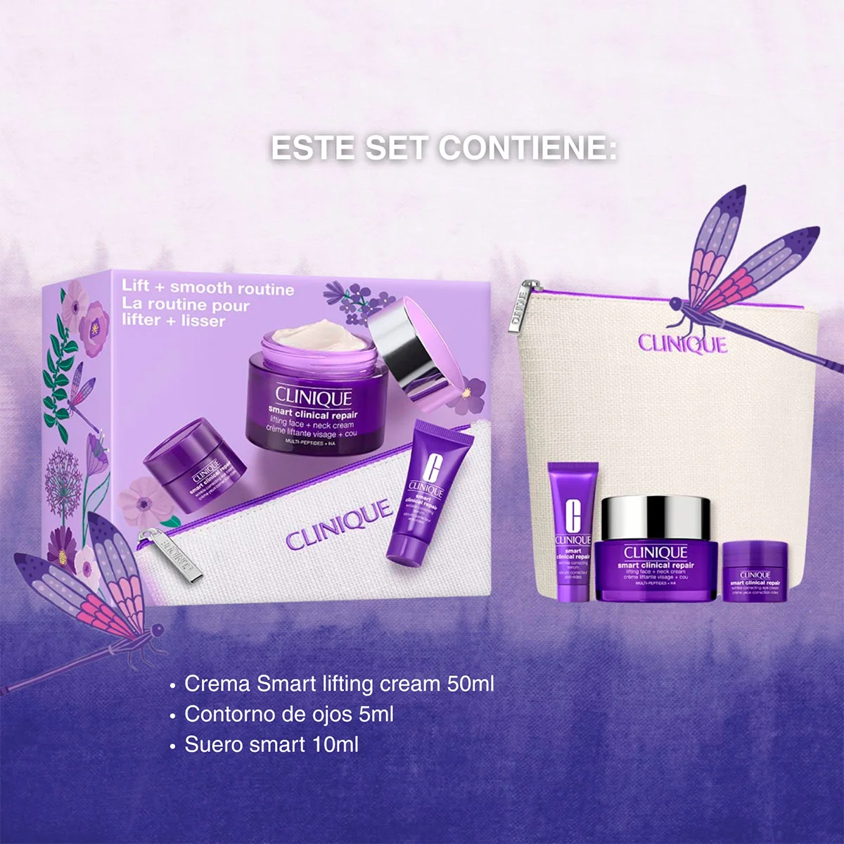 SET LIFT + SMOOTH ROUTINE CLINIQUE - 2