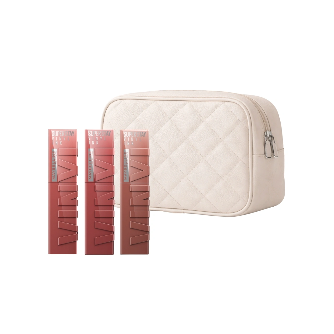 SET MAYBELLINE VINYL INKCHEEKY + PUNCHY + PEPPY - 1