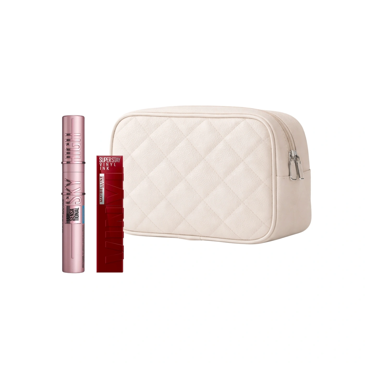 SET MAYBELLINE SKY HIGH WTP + VINYL LIPPY - 1
