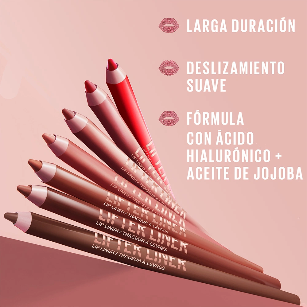 TRIO LABIALES NUDES MAYBELLINE LIFTER LINER PEAKING + TEDDY TINT 15 SKINNYDIP + LIFTER GLOSS STONE - 14