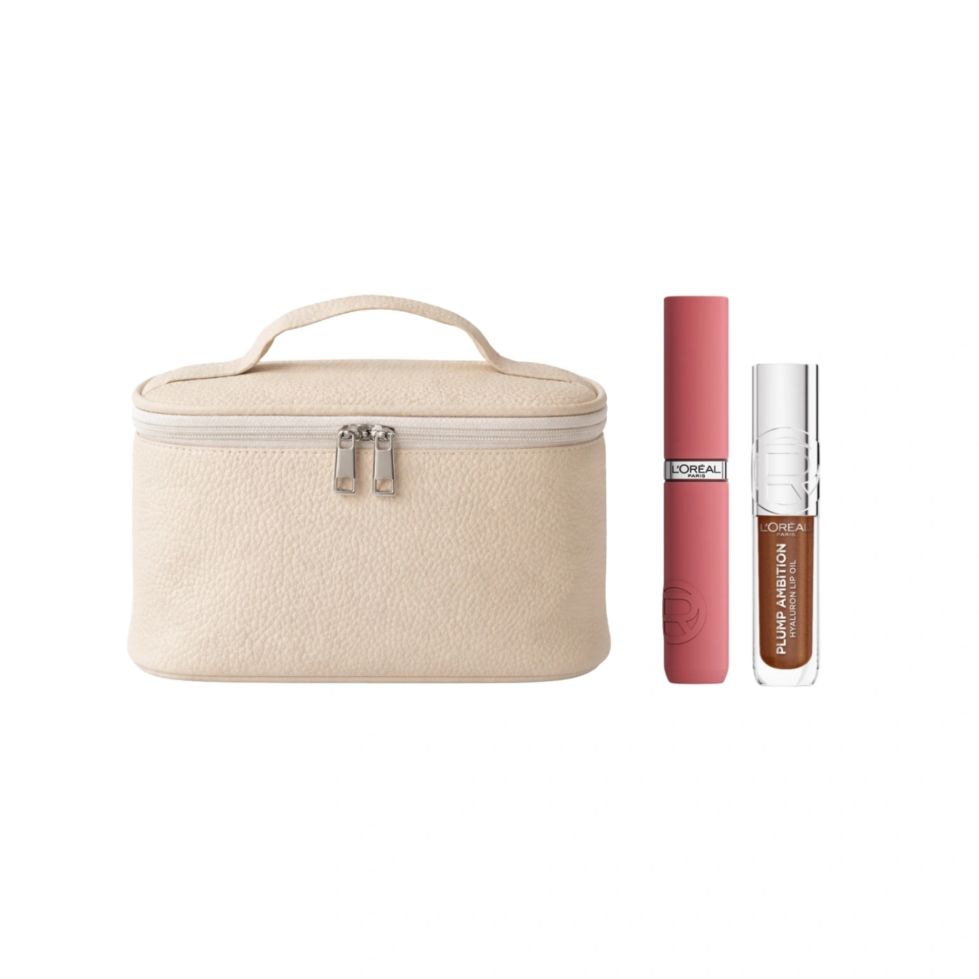 SET DUO LOREAL PARIS LE MATTE MAJOR CRUSH + PLUMP AMBITION LA NUIT SPARKLE - 1