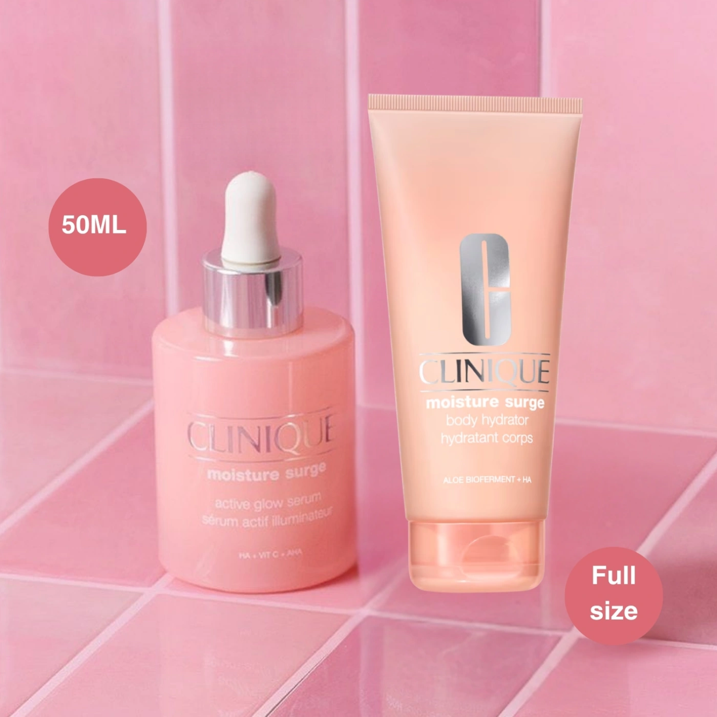 DUO MOISTURE SURGE ROSTRO 50ML Y CUERPO 200ML CLINIQUE - 2