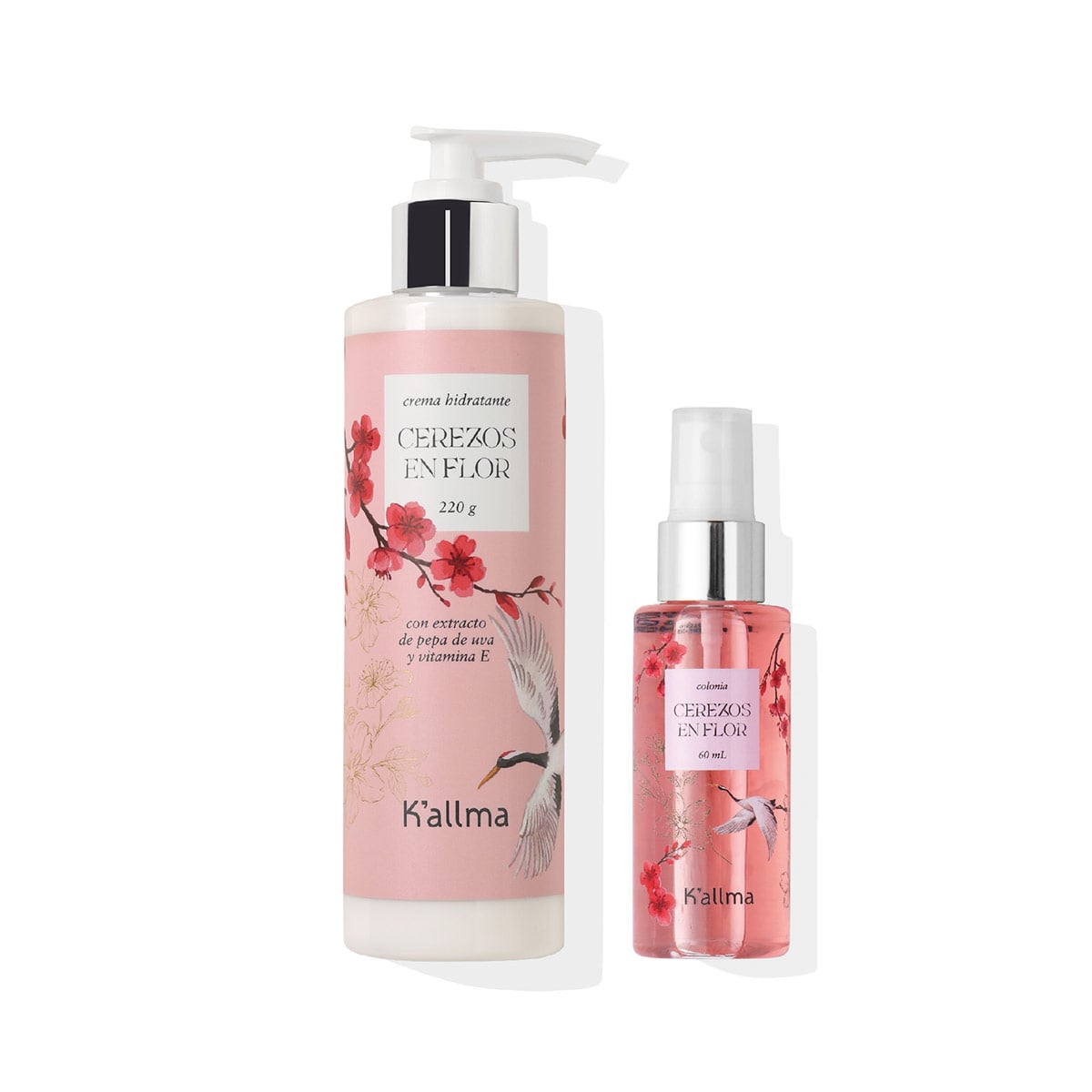 FRAGANCIA K'ALLMA CEREZOS EN FLOR 60ML+CREMA 220ML - 1