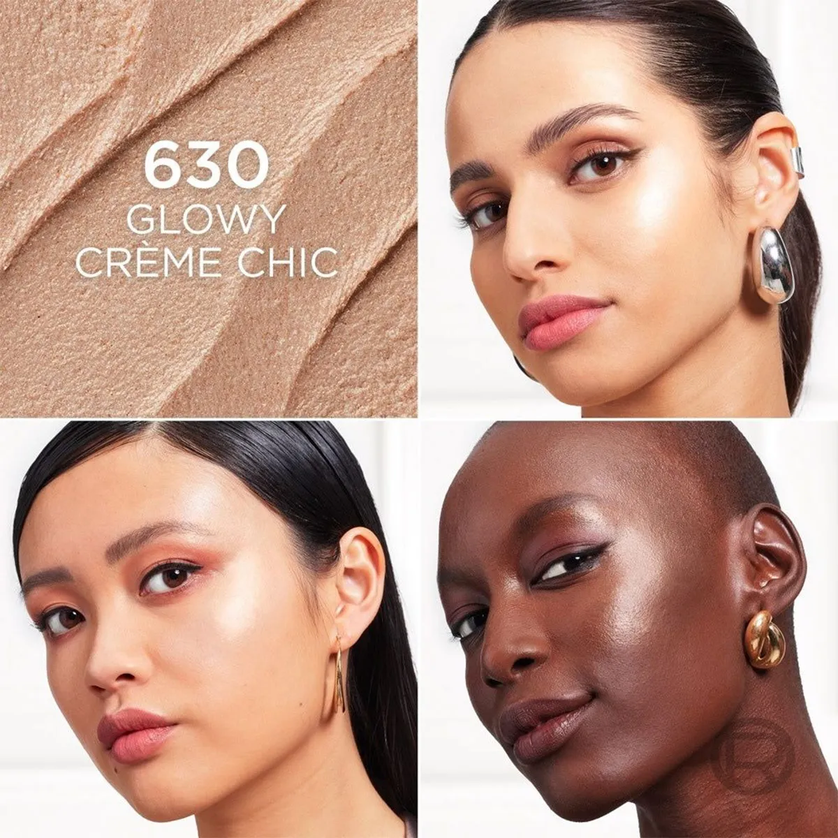 ILUMINADOR LOREAL PARIS LUMI HIGHLIHTER STICK GLOWY CREME CHIC - 6