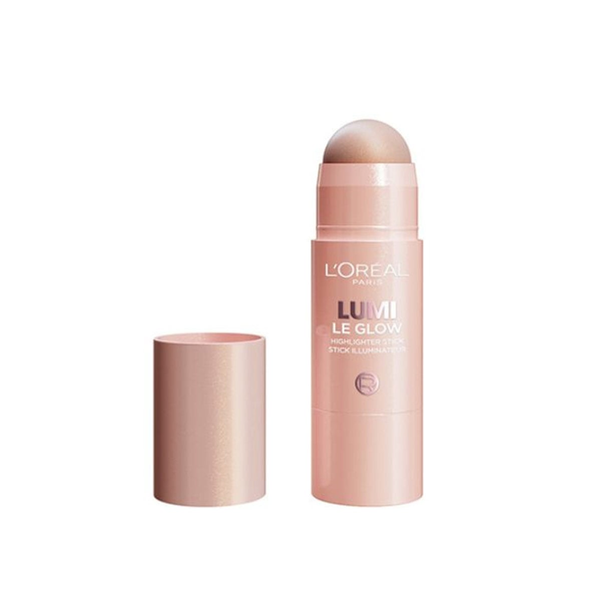 ILUMINADOR LOREAL PARIS LUMI HIGHLIHTER STICK GLOWY SPARKLING ROSE - 2