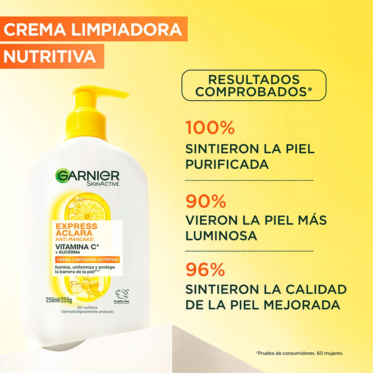 CREMA LIMPIADORA GARNIER EXPRESS ACLARA - 2