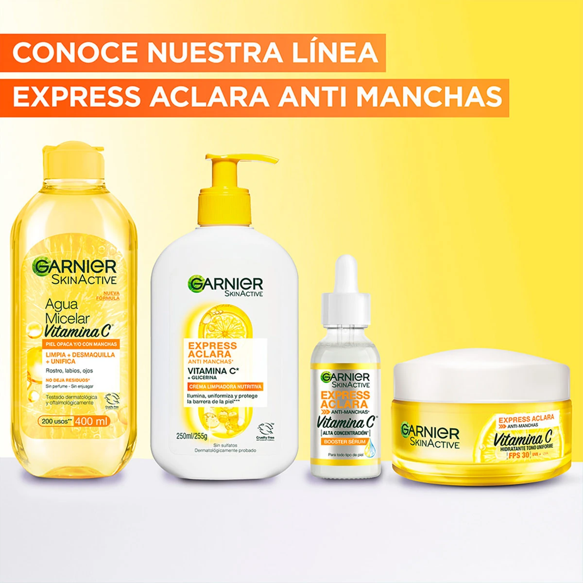 CREMA LIMPIADORA GARNIER EXPRESS ACLARA - 6
