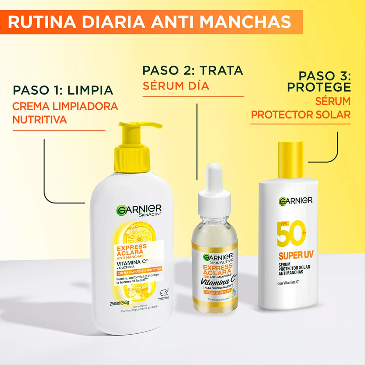 CREMA LIMPIADORA GARNIER EXPRESS ACLARA - 8