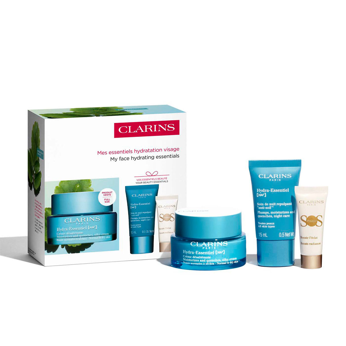 SET HIDRATANTE CLARINS LOYALTY HYDRA-ESSENTIAL - 1