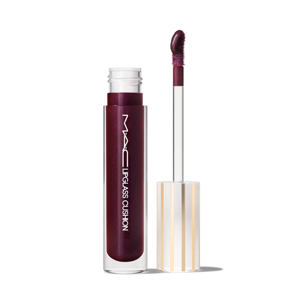 BRILLO LABIAL MAC LIPGLASS CUSHION HIGH PIGMENT OIL GRAPESICLE - 1