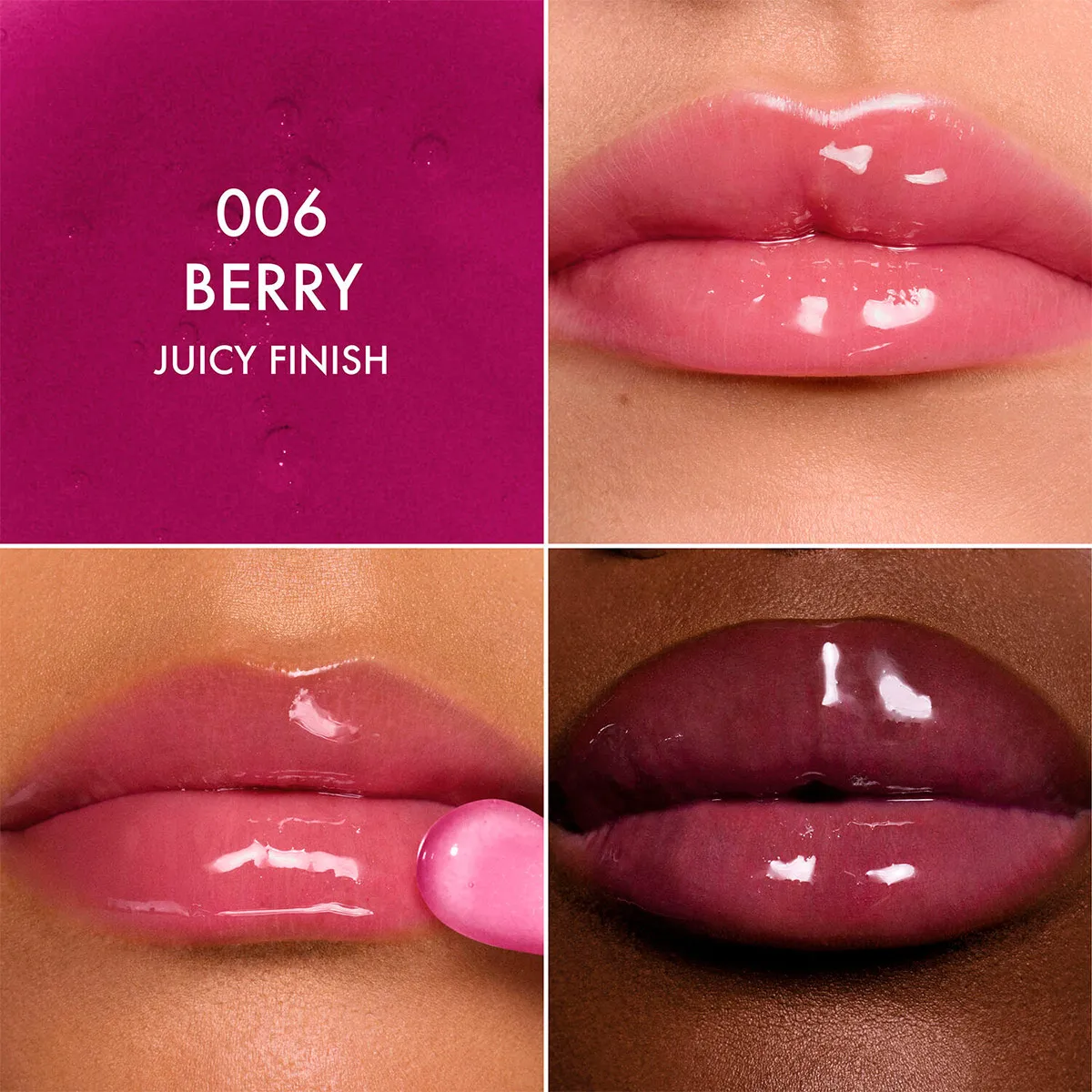 LABIAL DIOR ADDICT LIP GLOW OIL 006 BERRY - 7
