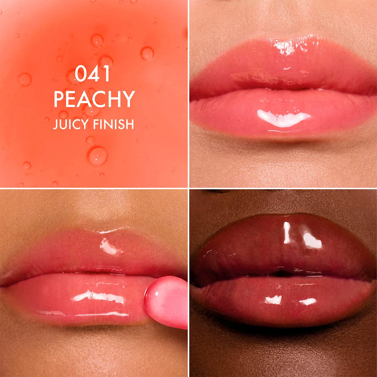 LABIAL DIOR ADDICT LIP GLOW OIL 041 PEACHY - 7