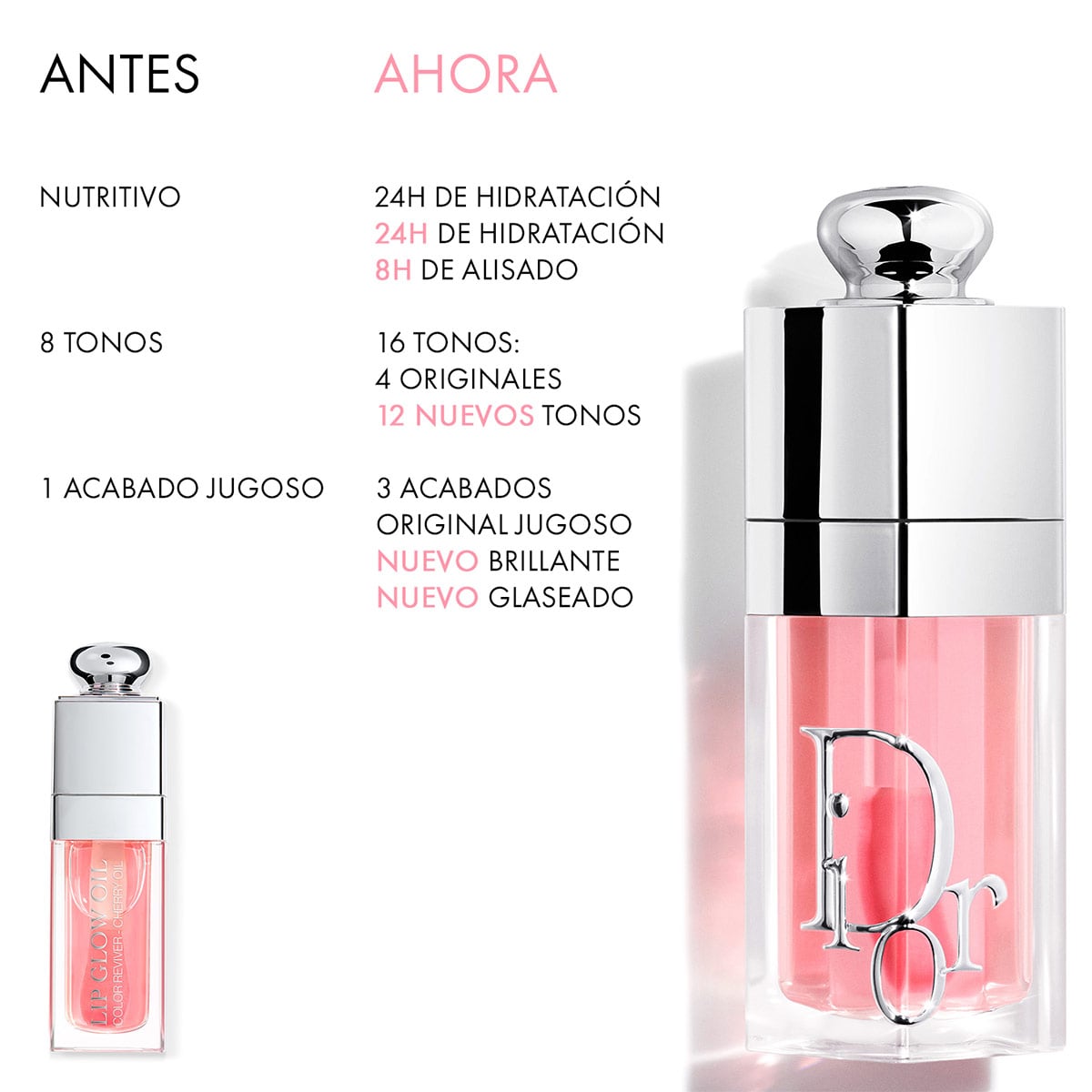 LABIAL DIOR ADDICT LIP GLOW OIL 104 BLACK CHERRY - 6
