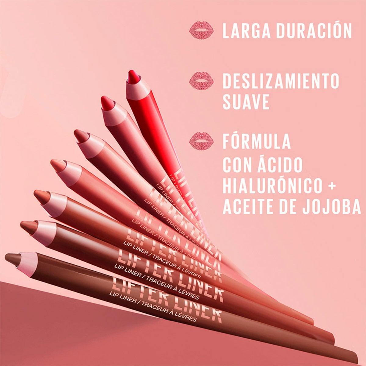 SET MAQUILLAJE MAYBELLINE LIFTER LINER ON IT + LIFTER GLOSS STONE - 8