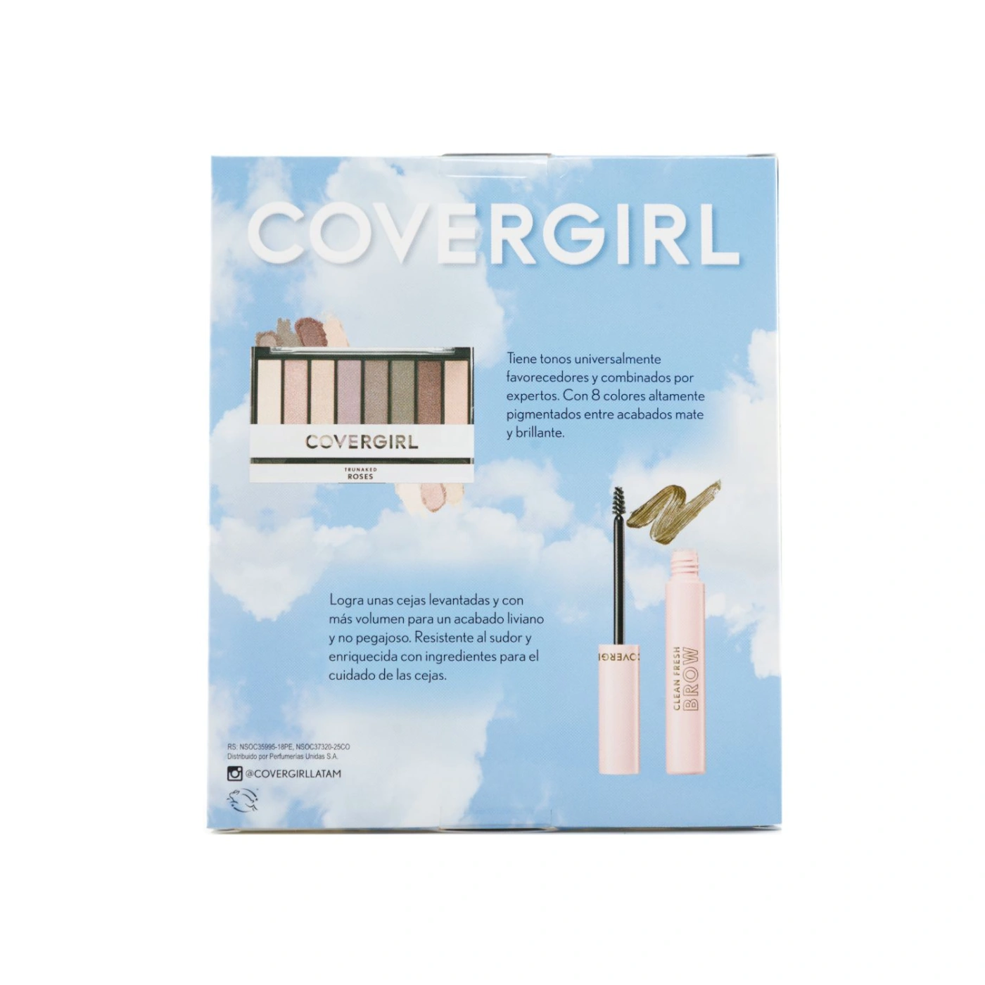 PACK SOMBRAS COVERGIRL ROSES + GEL DE CEJAS MEDIUM BROWN - 2