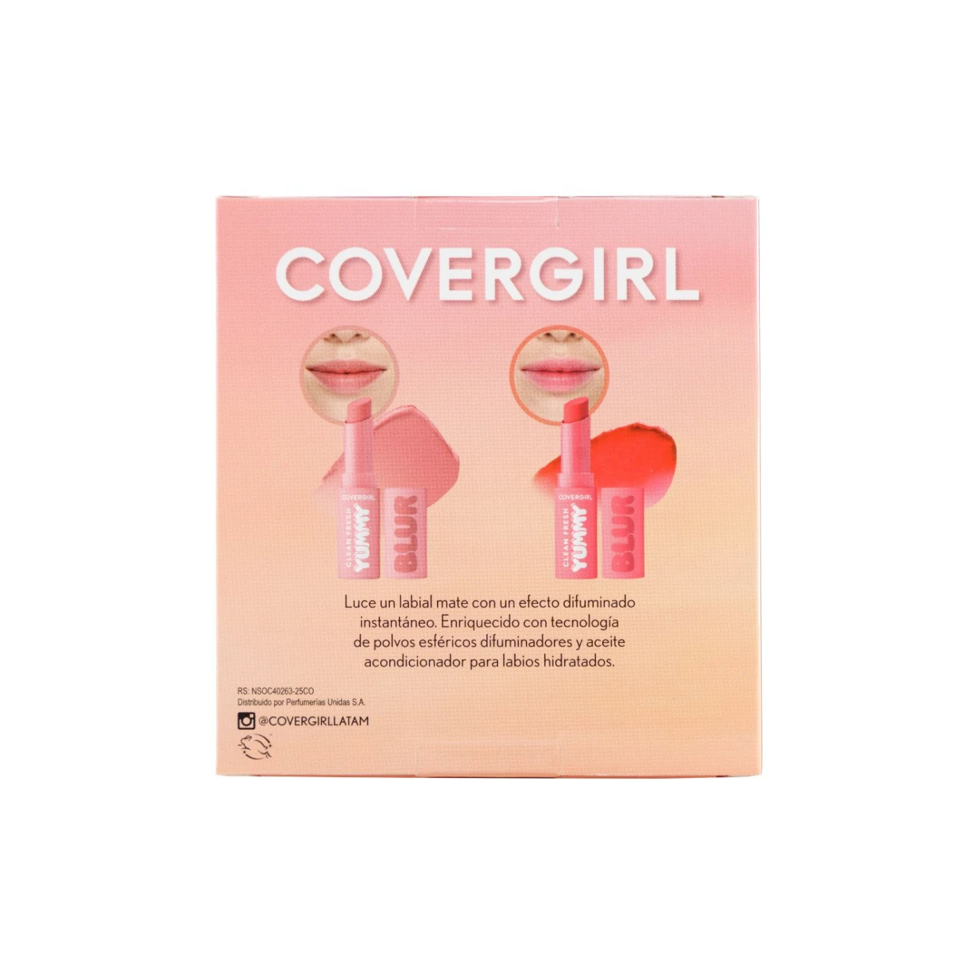 PACK LABIAL COVERGIRL DÚO YUMMY BLUR INTO THE BLUR + CAN'T REMEM-BLUR - 2