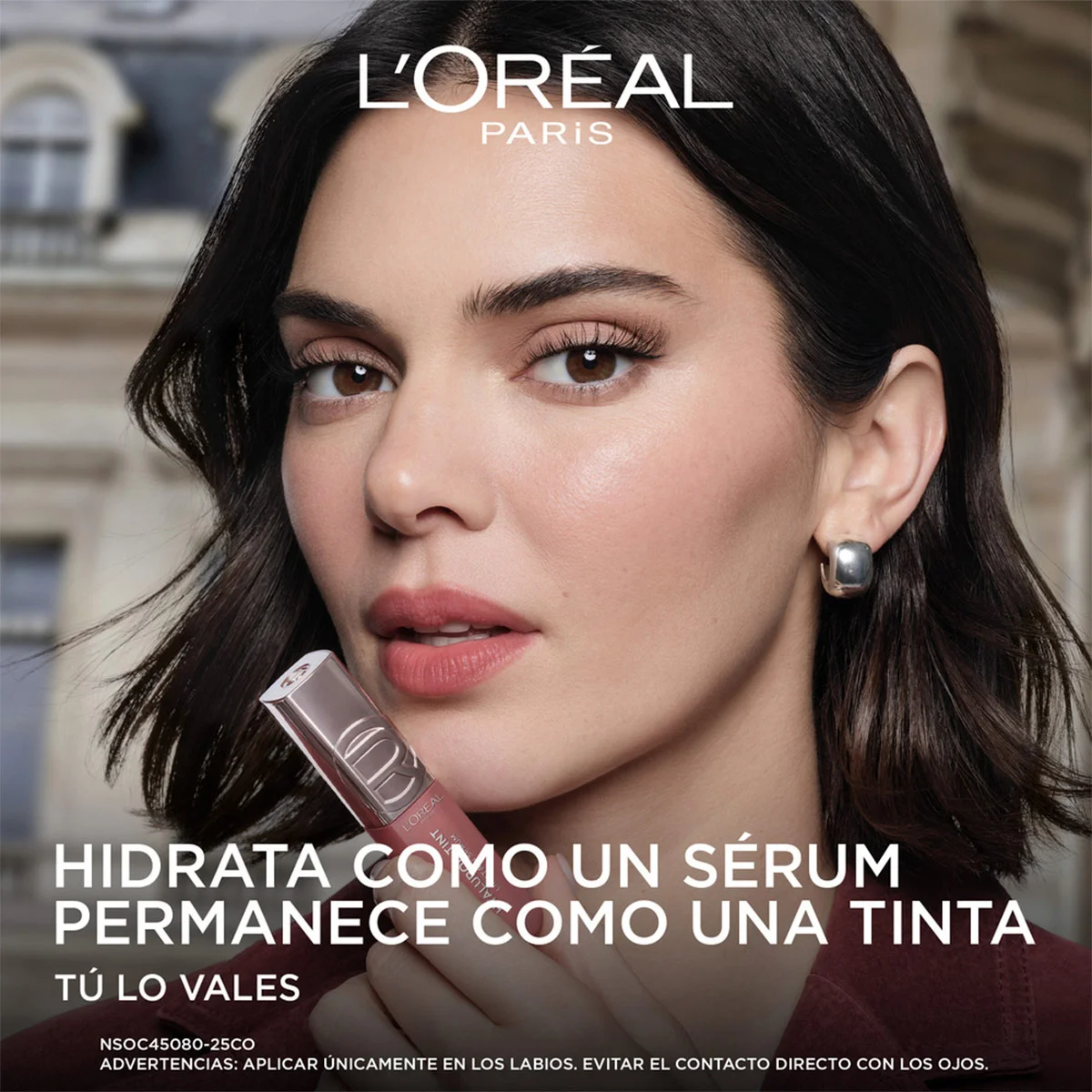 LABIAL LOREAL HYALURON TINT SMOKEY MAUVE - 8