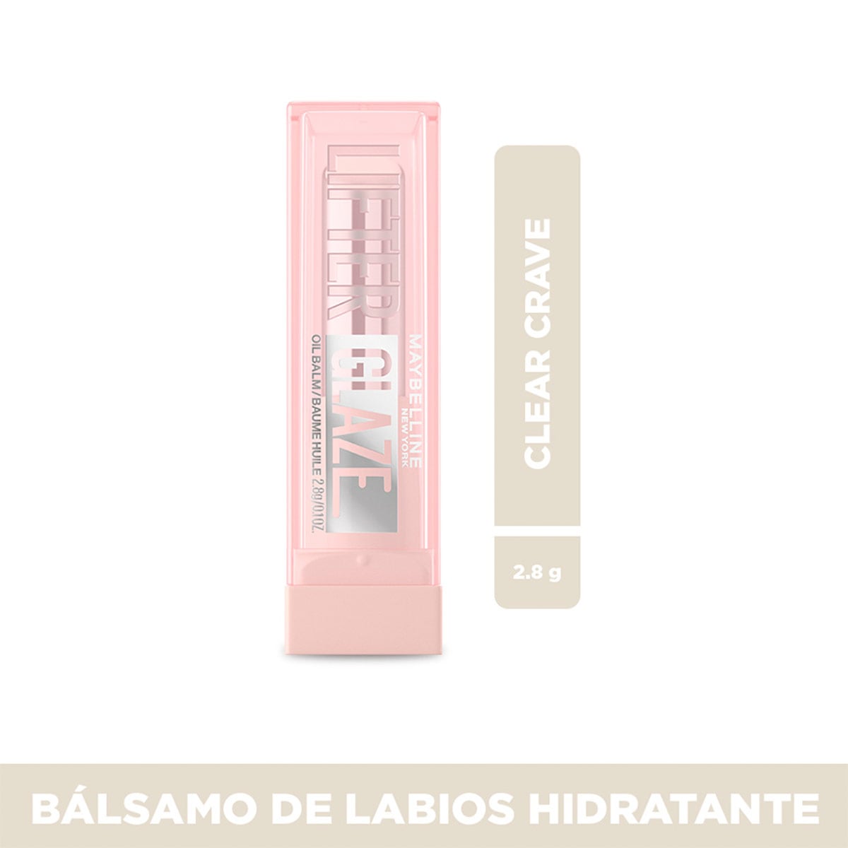 BÁLSAMO LABIAL MAYBELLINE LIFTER GLAZE CLEAR CRAVE - 1