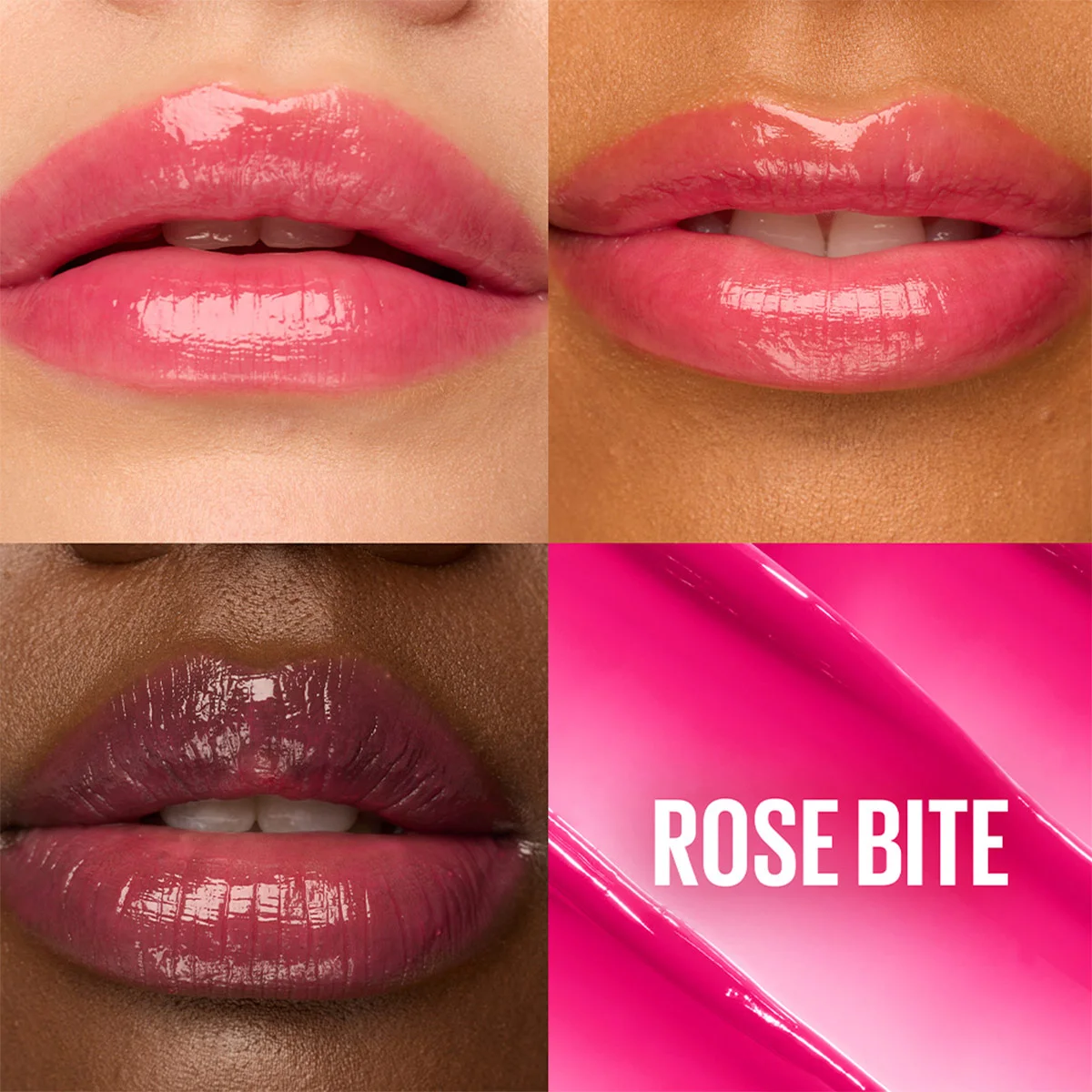 BÁLSAMO LABIAL MAYBELLINE LIFTER GLAZE ROSE BITE - 6