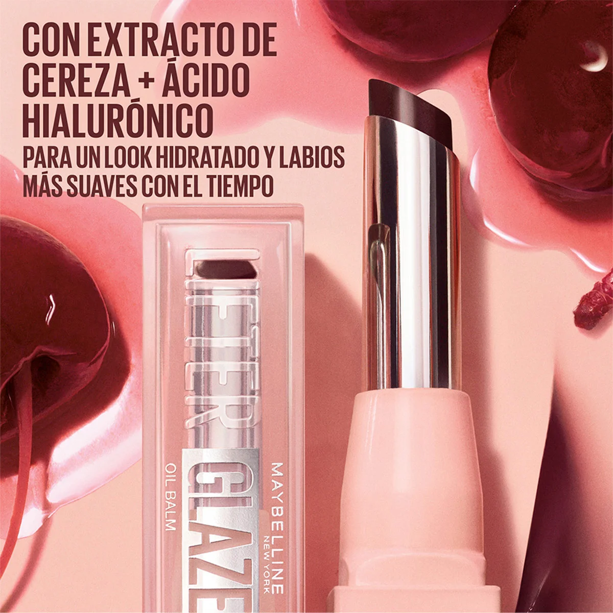 BÁLSAMO LABIAL MAYBELLINE LIFTER GLAZE ROSE BITE - 9