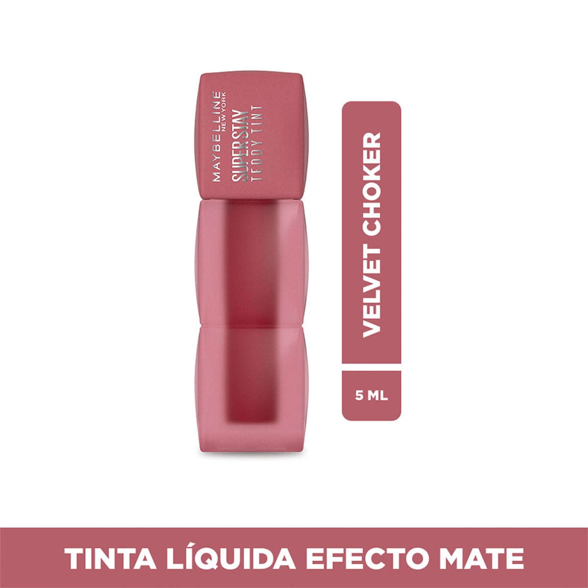 LABIAL MAYBELLINE SUPERSTAY TEDDY TINT VELVET CHOKER - 1