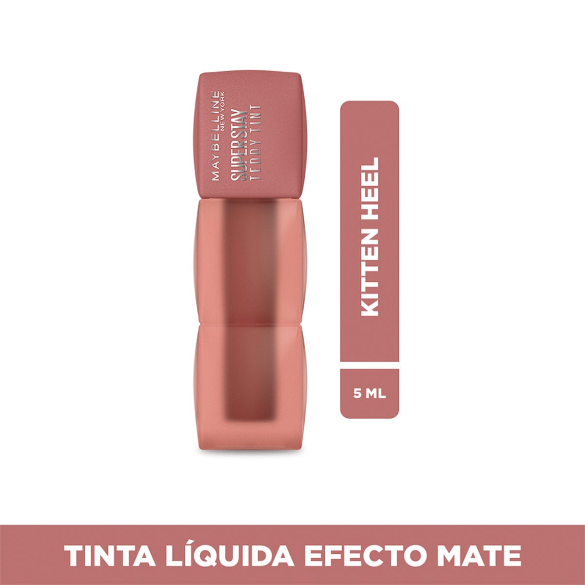 LABIAL MAYBELLINE SUPERSTAY TEDDY TINT KITTEN HEEL - 1