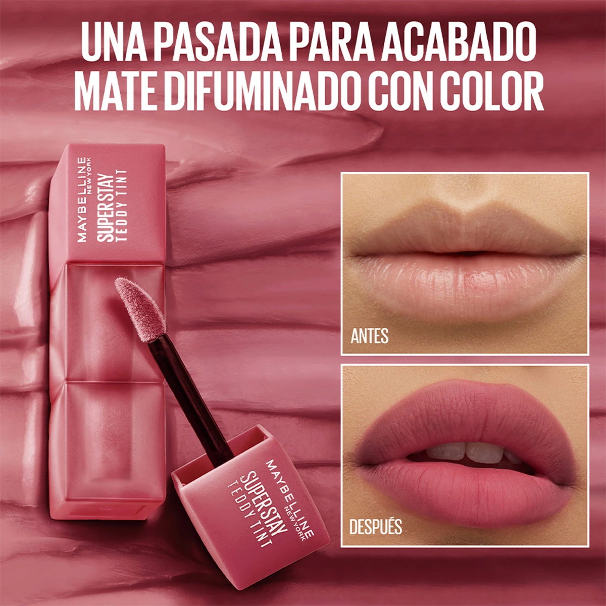 LABIAL MAYBELLINE SUPERSTAY TEDDY TINT KITTEN HEEL - 4