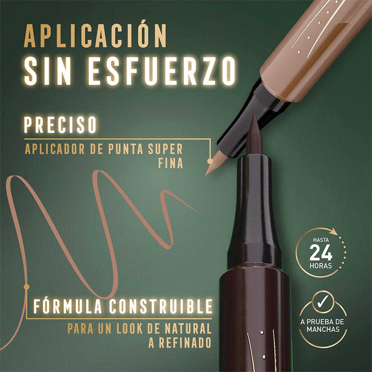 DELINEADOR DE CEJAS MAX FACTOR MASTERPIECE MICRO MAKER DEEP BROWN - 5