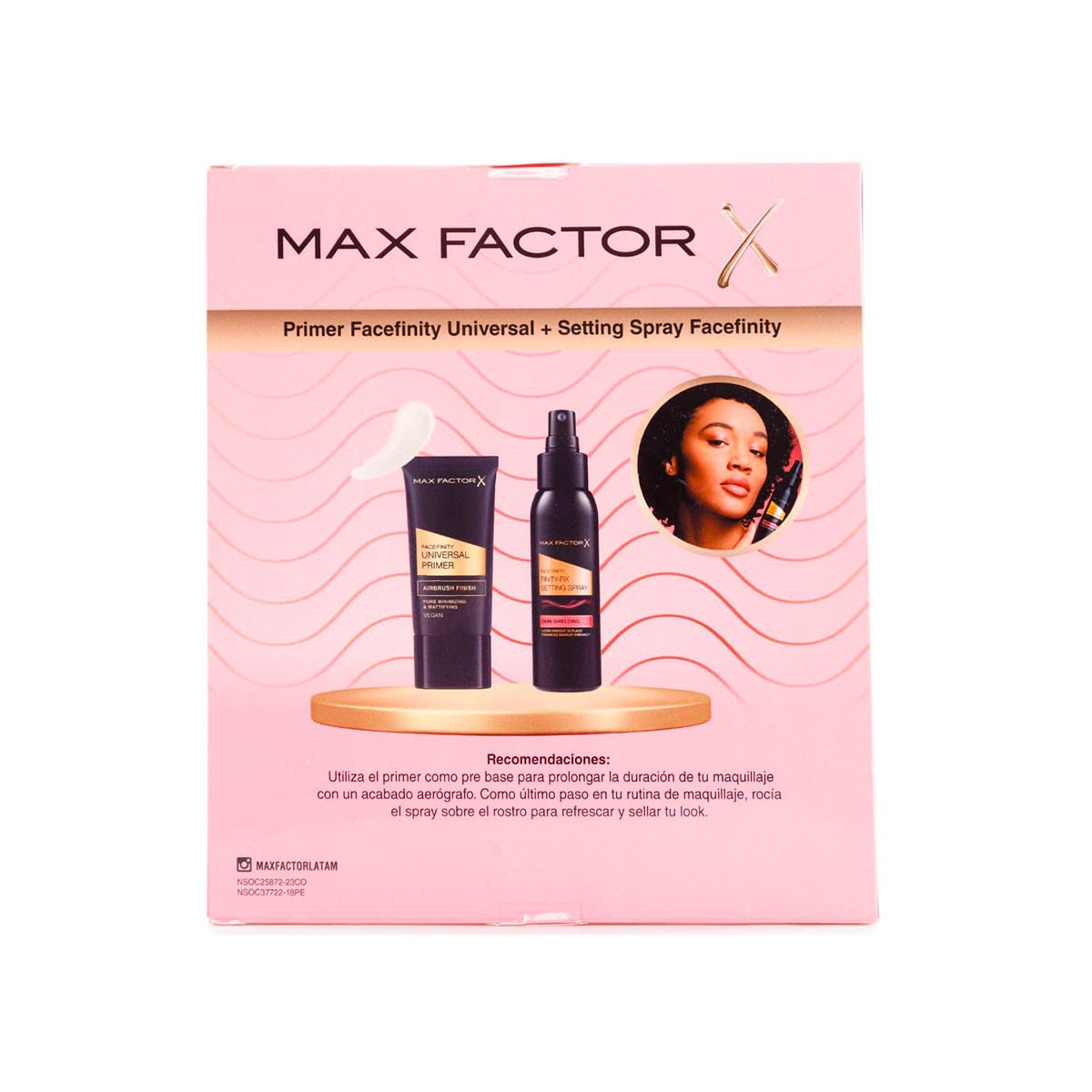 PACK PRIMER+SETTING SPRAY MAX FACTOR FACEFINITY - 2