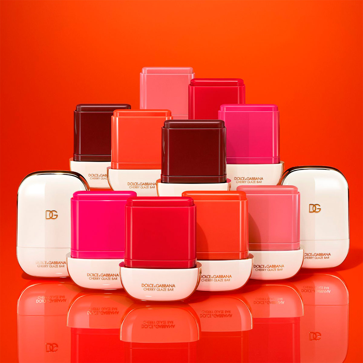 RUBOR EN BARRA DOLCE&GABBANA CHERRY GLAZE BAR 01 DEMURE ROSE - 8