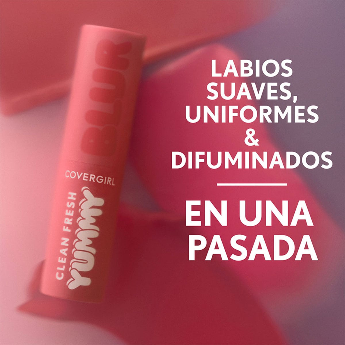 LABIAL COVERGIRL CLEAN FRESH YUMMY BLUR THE POM 200 - 5