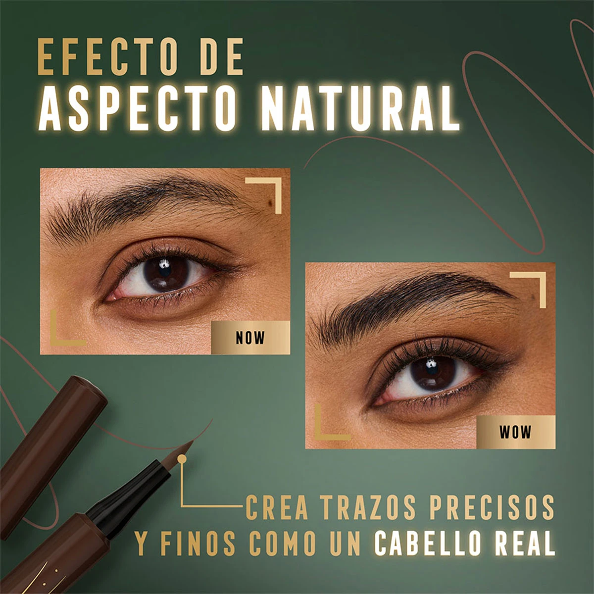 DELINEADOR DE CEJAS MAX FACTOR MASTERPIECE MICRO MAKER BROW BRUNETTE - 4