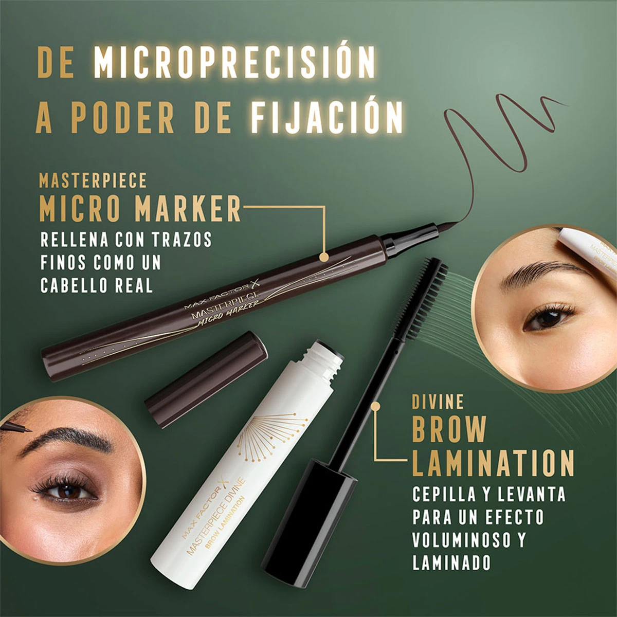 DELINEADOR DE CEJAS MAX FACTOR MASTERPIECE MICRO MAKER BROW BRUNETTE - 6