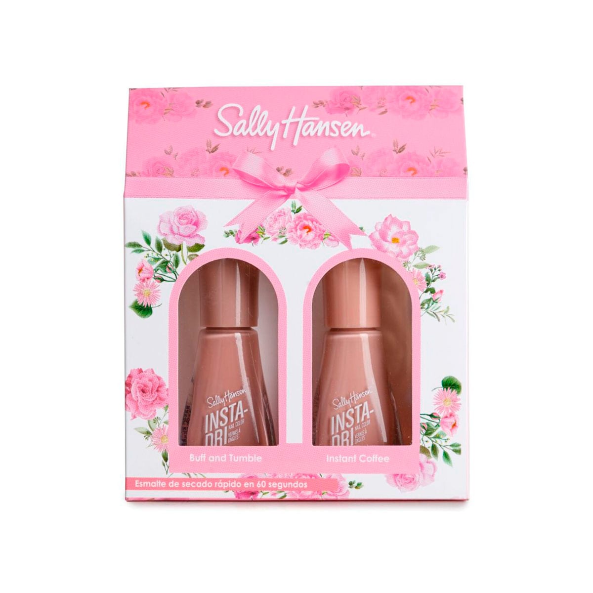 SET ESMALTES DE UÑA SALLY HANSEN INSTA-DRI NUDES - 1