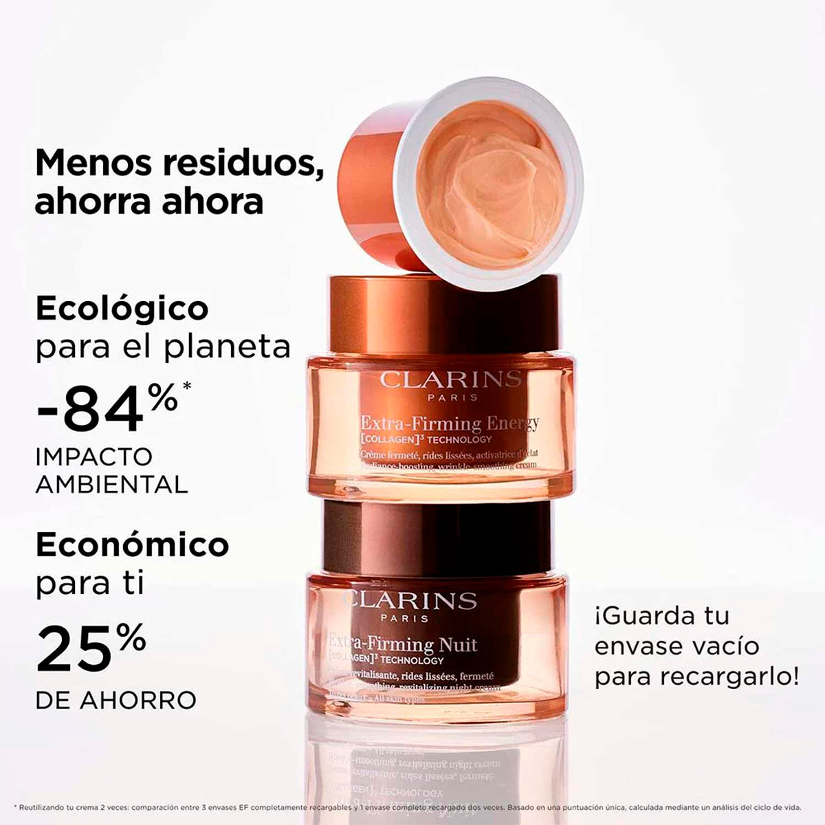 REFILL CREMA ANTIEDAD CLARINS EXTRA-FIRMING ENERGY 50ML - 2