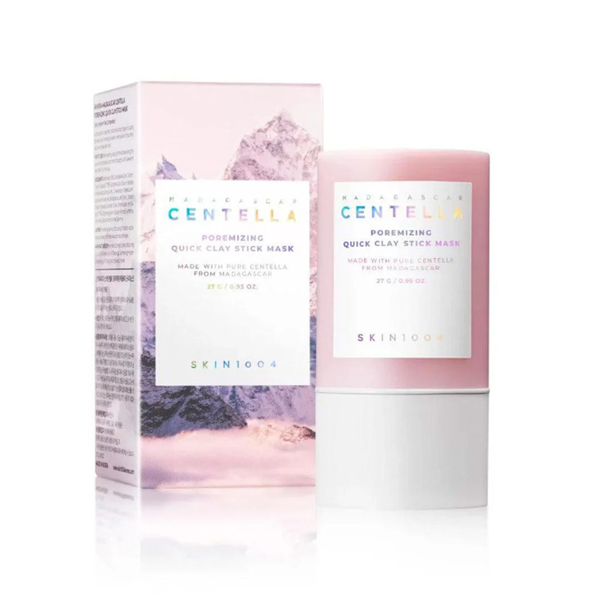 MASCARILLA SKIN 1004 CENTELLA POREMIZING QUICK CLAY STICK MASK - 1