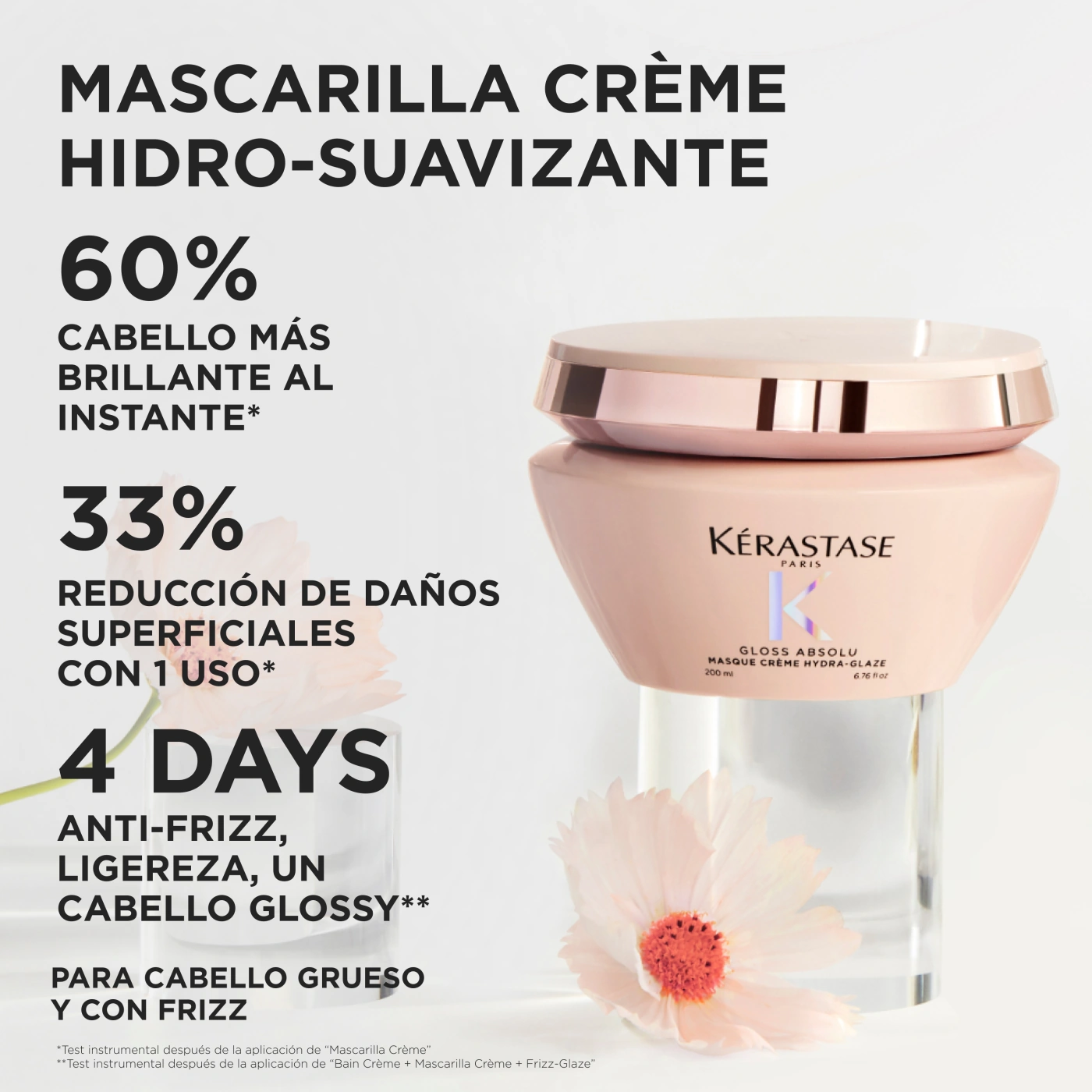 KERASTASE GLOSS CREAM MASCARILLA 200ML - 4