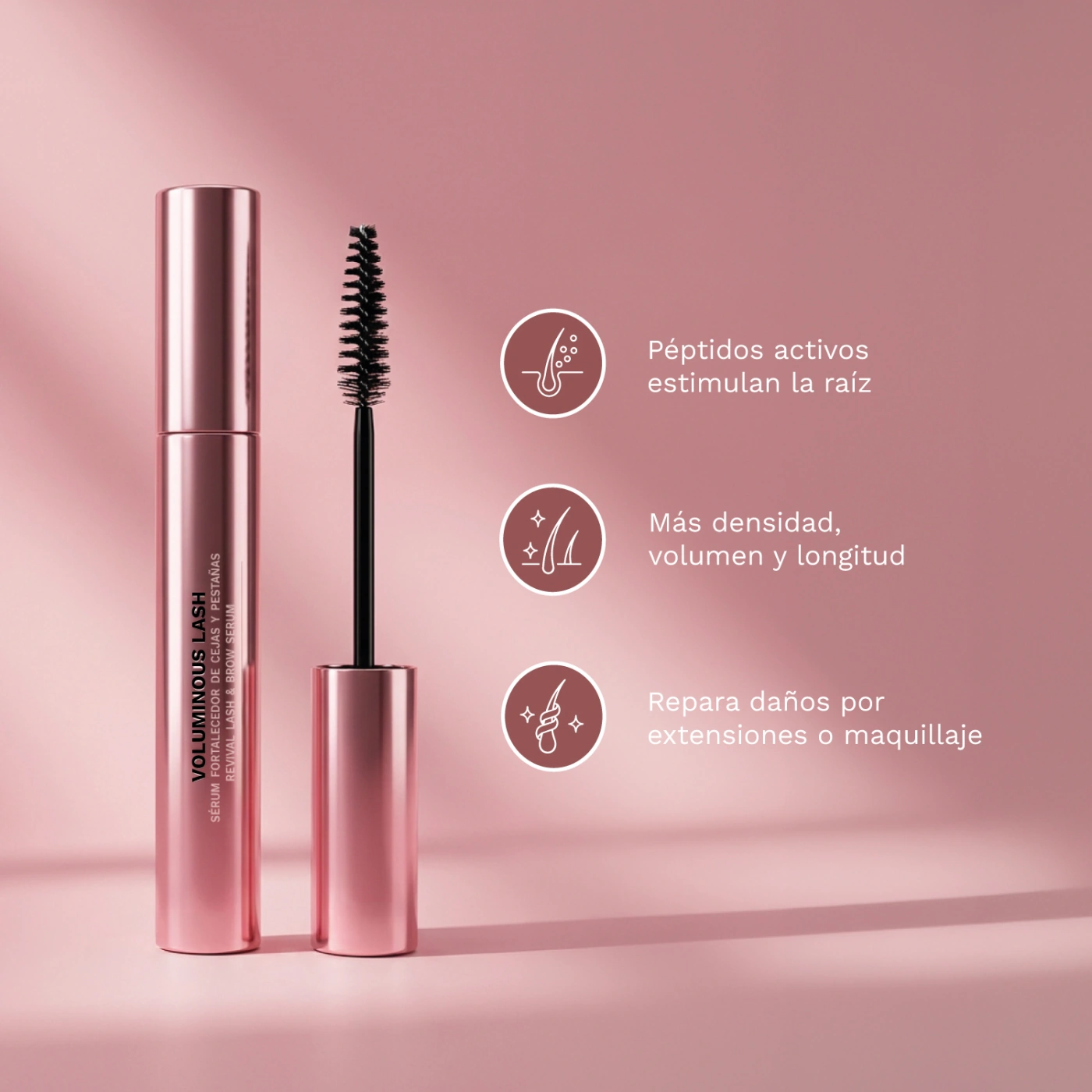 SÉRUM FORTALECEDOR DE CEJAS Y PESTAÑAS LOU BOTANICALS LASH - 3
