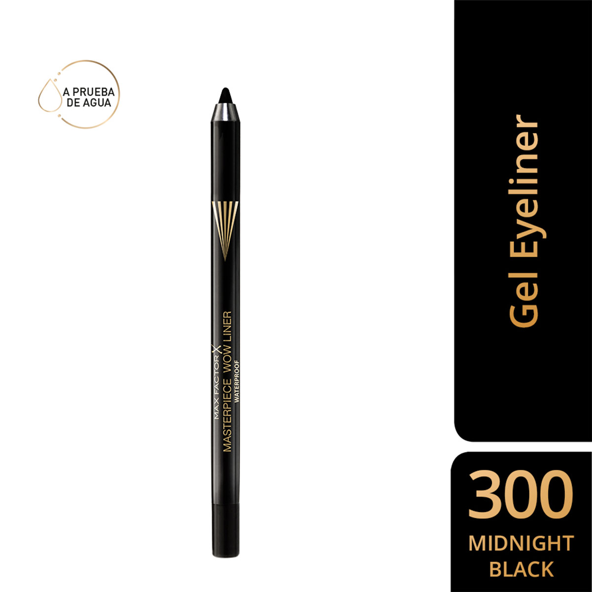 DELINEADOR DE OJOS MAX FACTOR MASTERPIECE WOW LINER MIDNIGHT BLACK - 1
