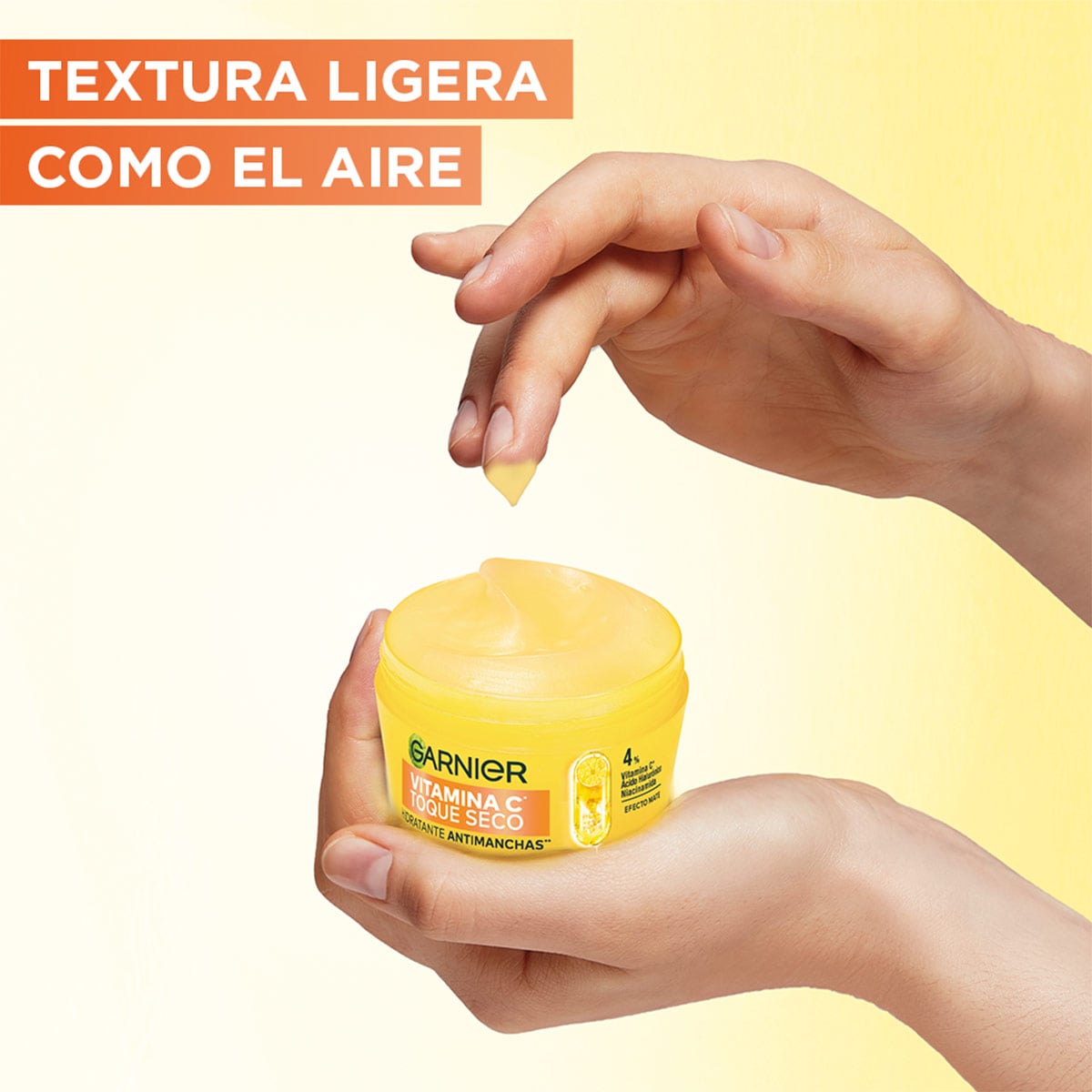 CREMA HIDRATANTE GARNIER VITAMICA C TOQUE SECO - 2