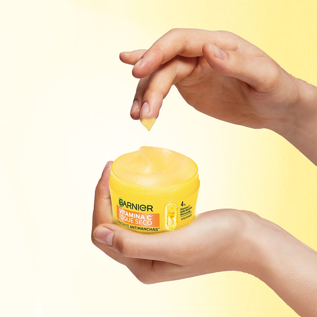 CREMA HIDRATANTE GARNIER VITAMICA C TOQUE SECO - 7