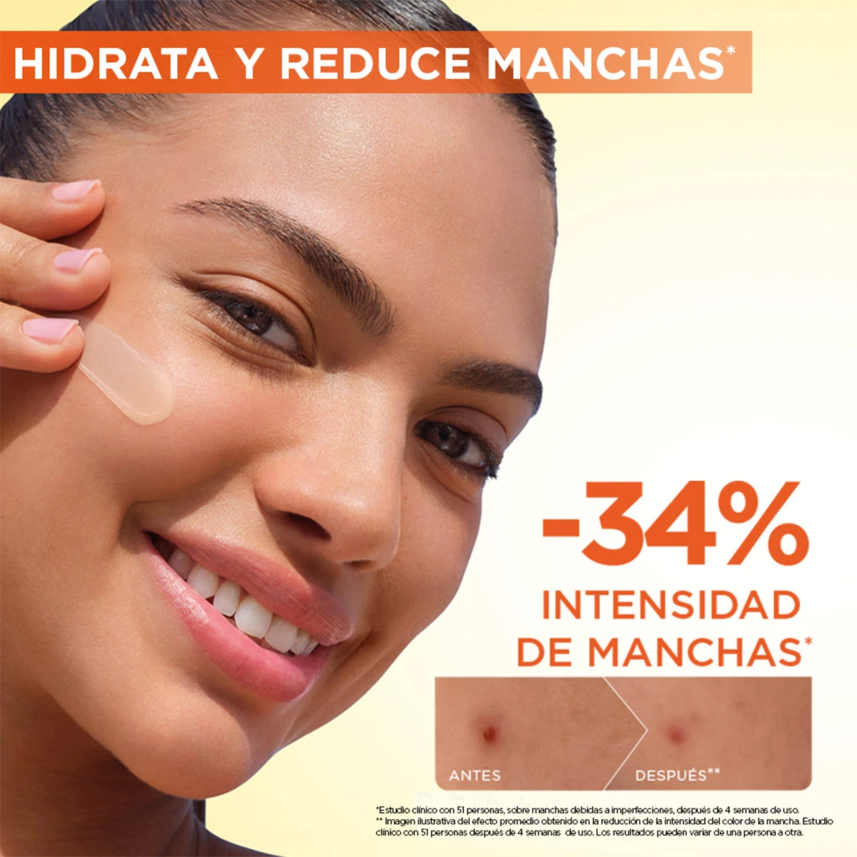 CREMA HIDRATANTE GARNIER VITAMICA C TOQUE SECO - 10
