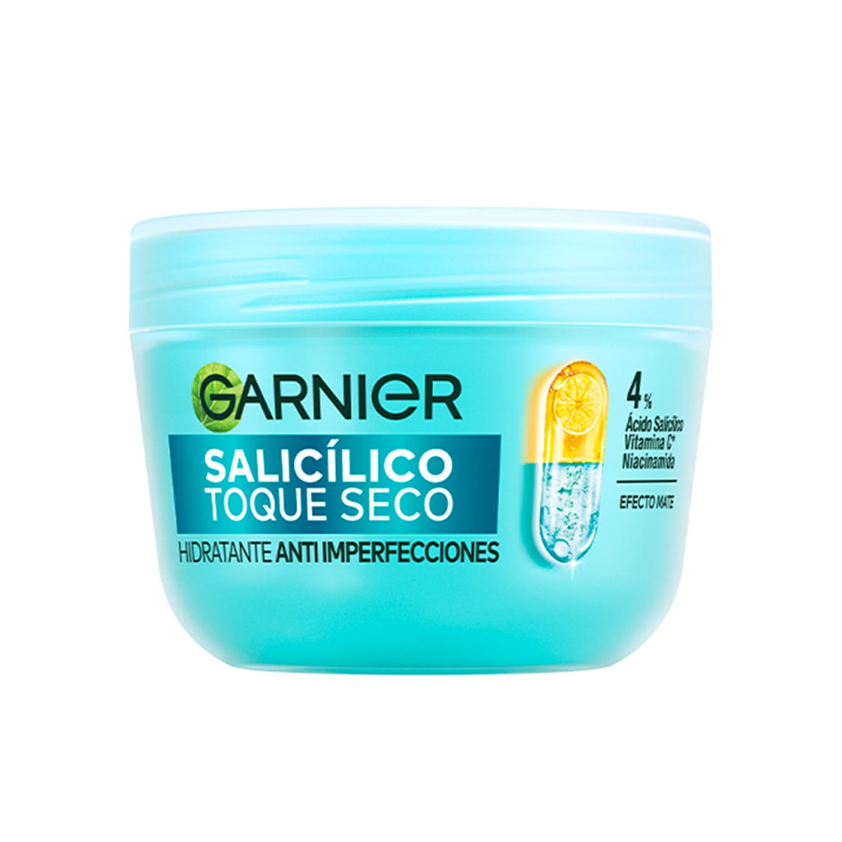 CREMA HIDRATANTE GARNIER ÁCIDO SALICÍLICO TOQUE SECO - 1