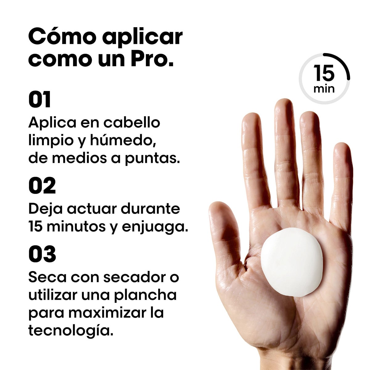TRATAMIENTO LOREAL PROFESSIONNEL TRANSFORMER KERATIN ALPHA SLEEK 250ML - 4