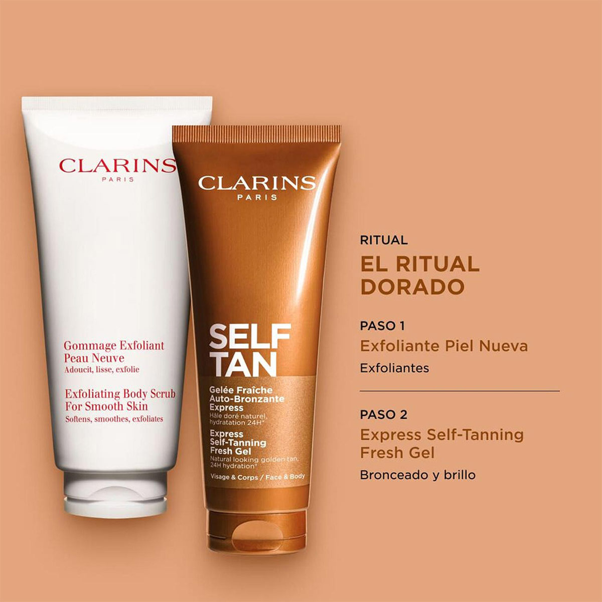 BRONCEADOR CLARINS SELF-TANNING FRESH GEL 125ML - 7