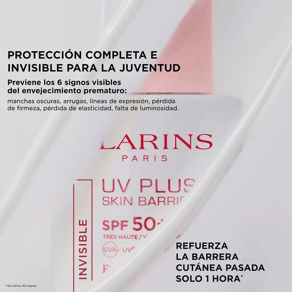 PROTECTOR SOLAR CLARINS UV PLUS SKIN BARRIER SPF50+ 30ML - 2