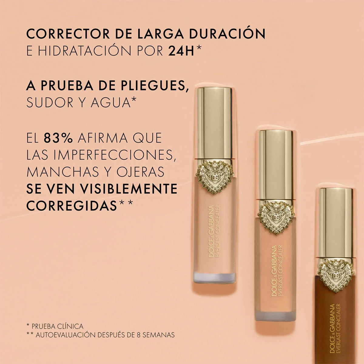 CORRECTOR DOLCE&GABBANA EVERLAST CONCEALER 21 MEDIUM 11ML - 5