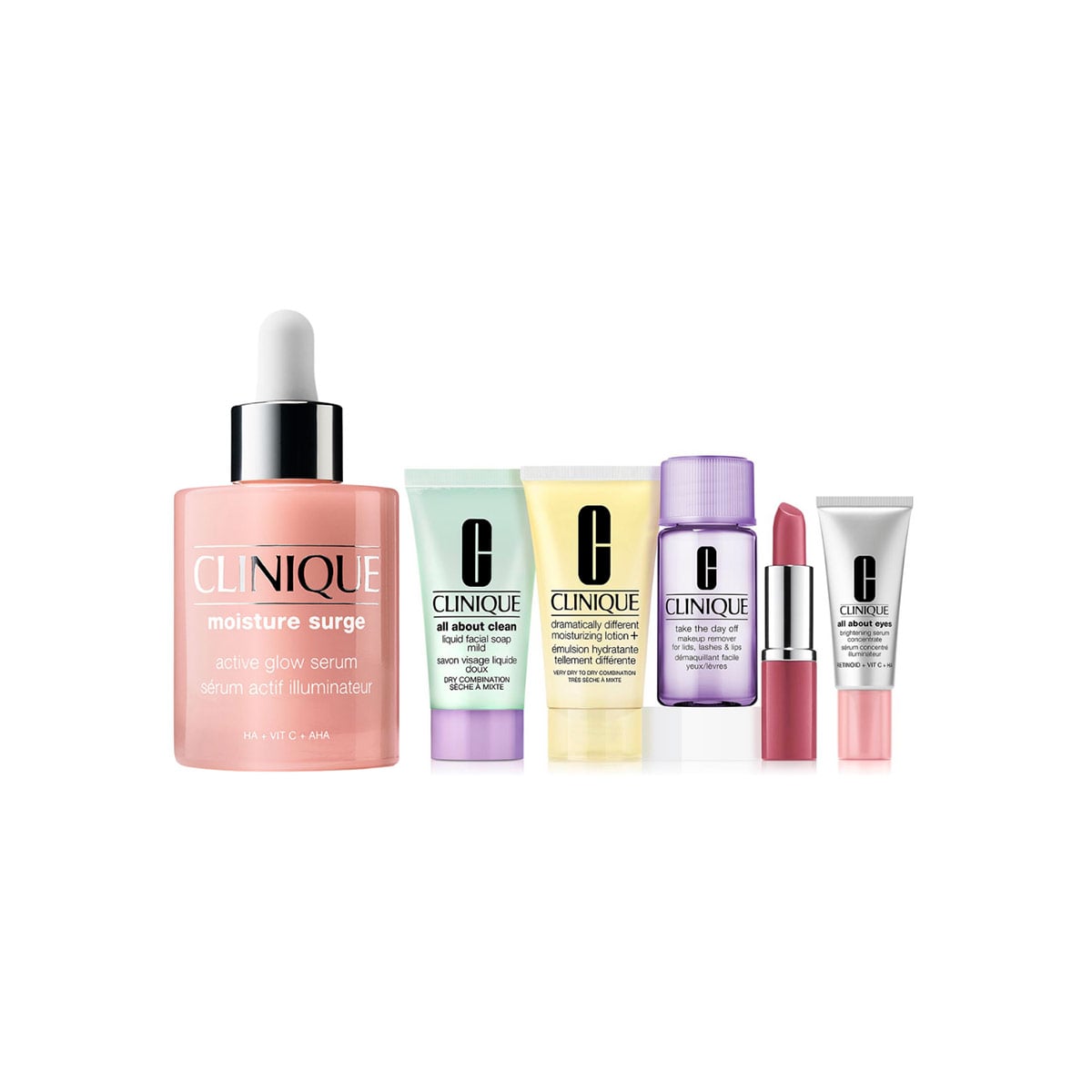 SET TRATAMIENTO CLINIQUE MOISTURE SURGE+MINIS LIMPIEZA - 1